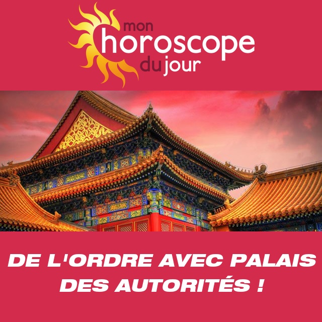 Signification de Palais des autorités en astrologie Chinoise