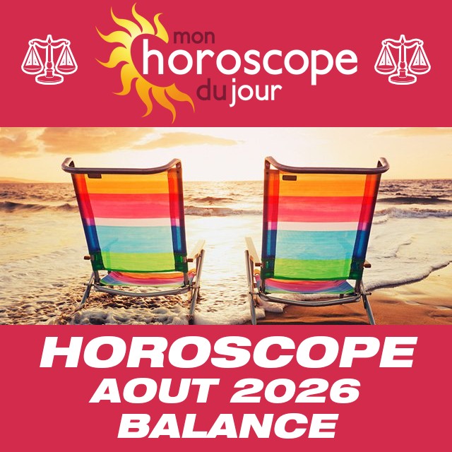 Horoscope d'Août 2026 de la Balance