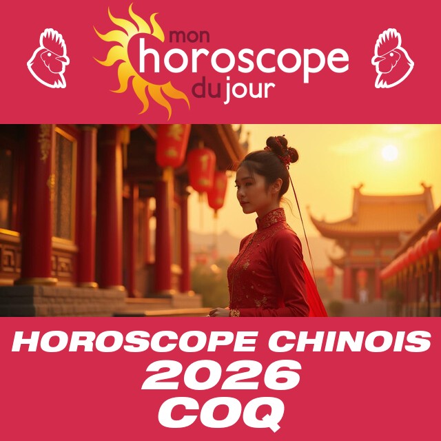 du Coq, votre horoscope chinois de la semaine dernière