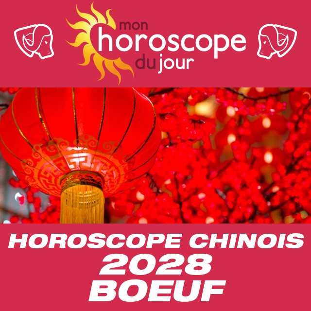 Horoscope chinois 2028 Boeuf