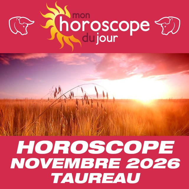 Horoscope de Novembre 2026 du Taureau