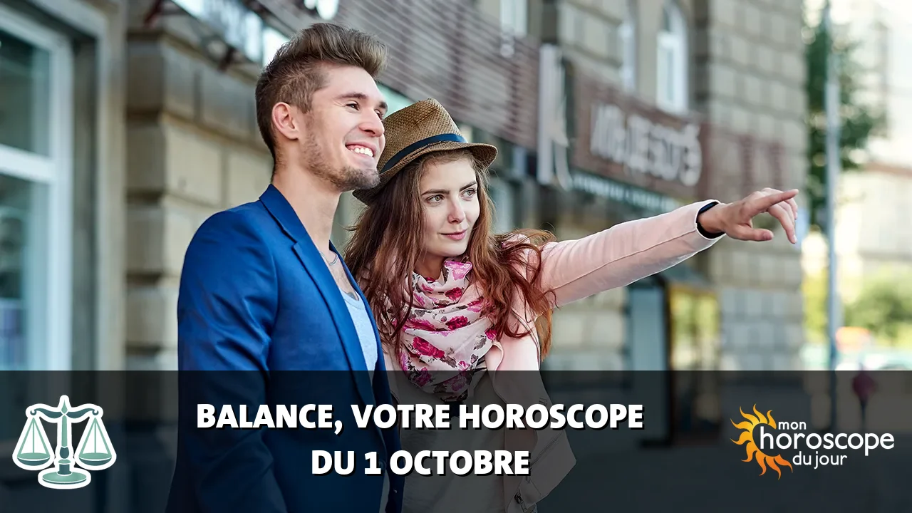 Horoscope de la Balance du jeudi 1 octobre 2026