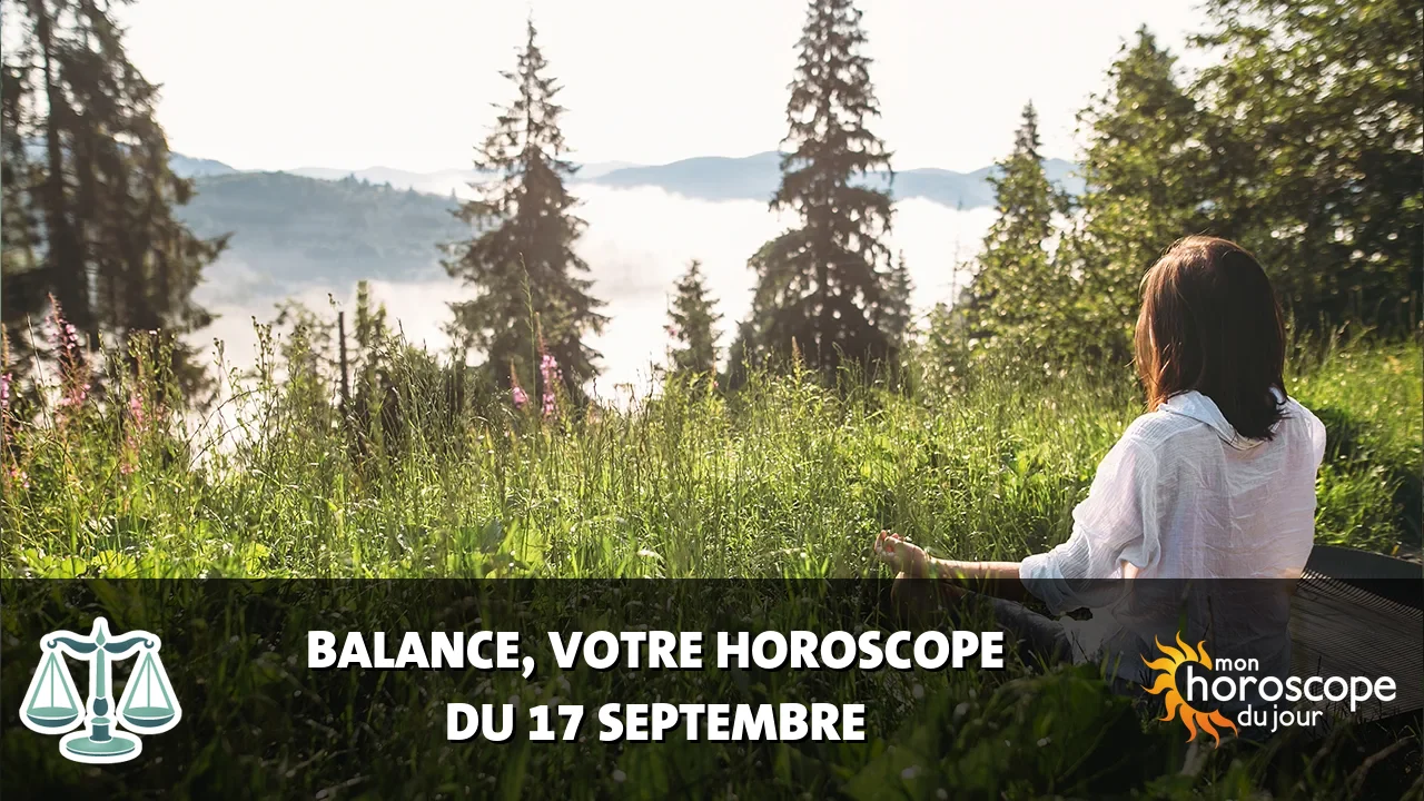 Horoscope de la Balance du jeudi 17 septembre 2026