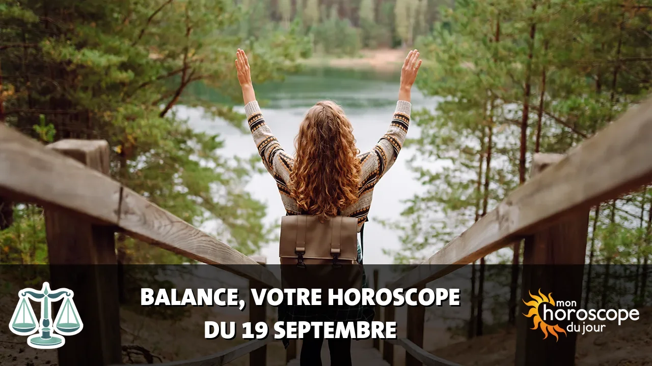 Horoscope de la Balance du samedi 19 septembre 2026