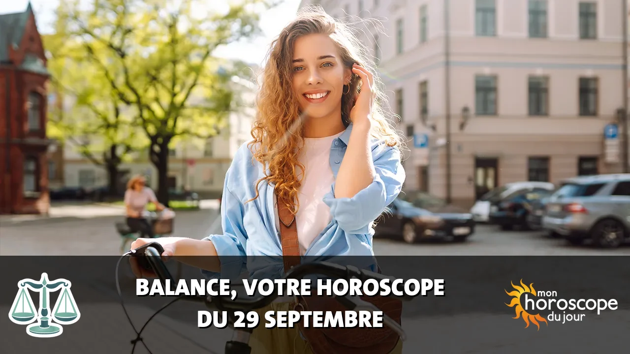 Horoscope de la Balance du mardi 29 septembre 2026