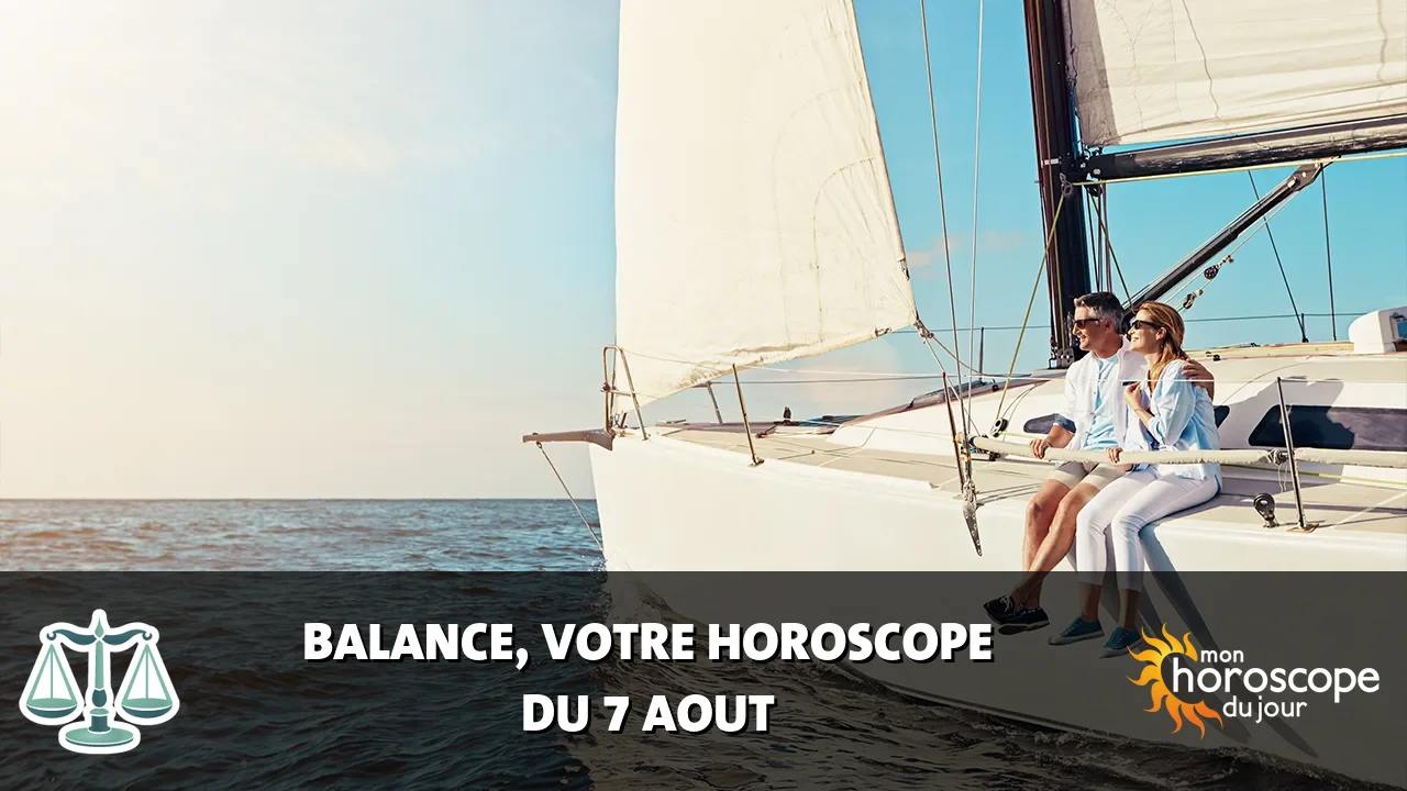 Horoscope de la Balance du vendredi 7 aout 2026