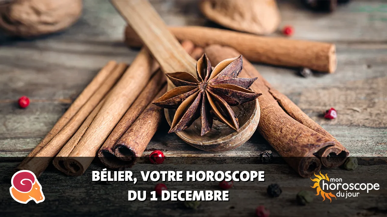 Horoscope du Bélier du dimanche 1 decembre 2024