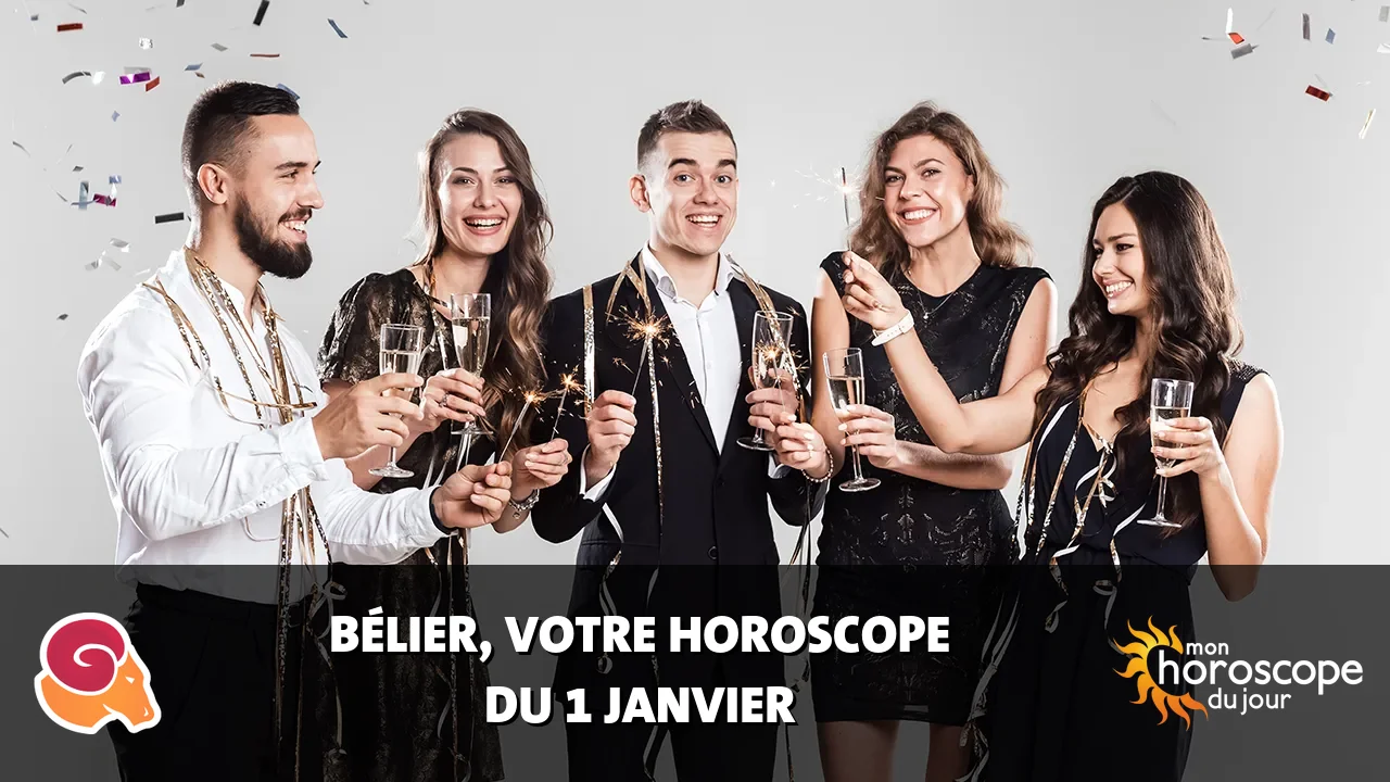Horoscope du Bélier du lundi 1 janvier 2024
