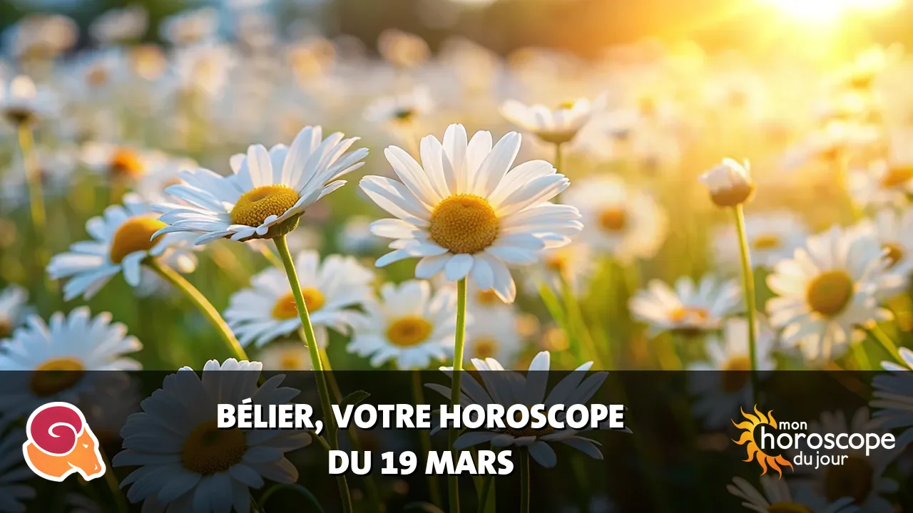 Horoscope du Bélier du mercredi 19 mars 2025