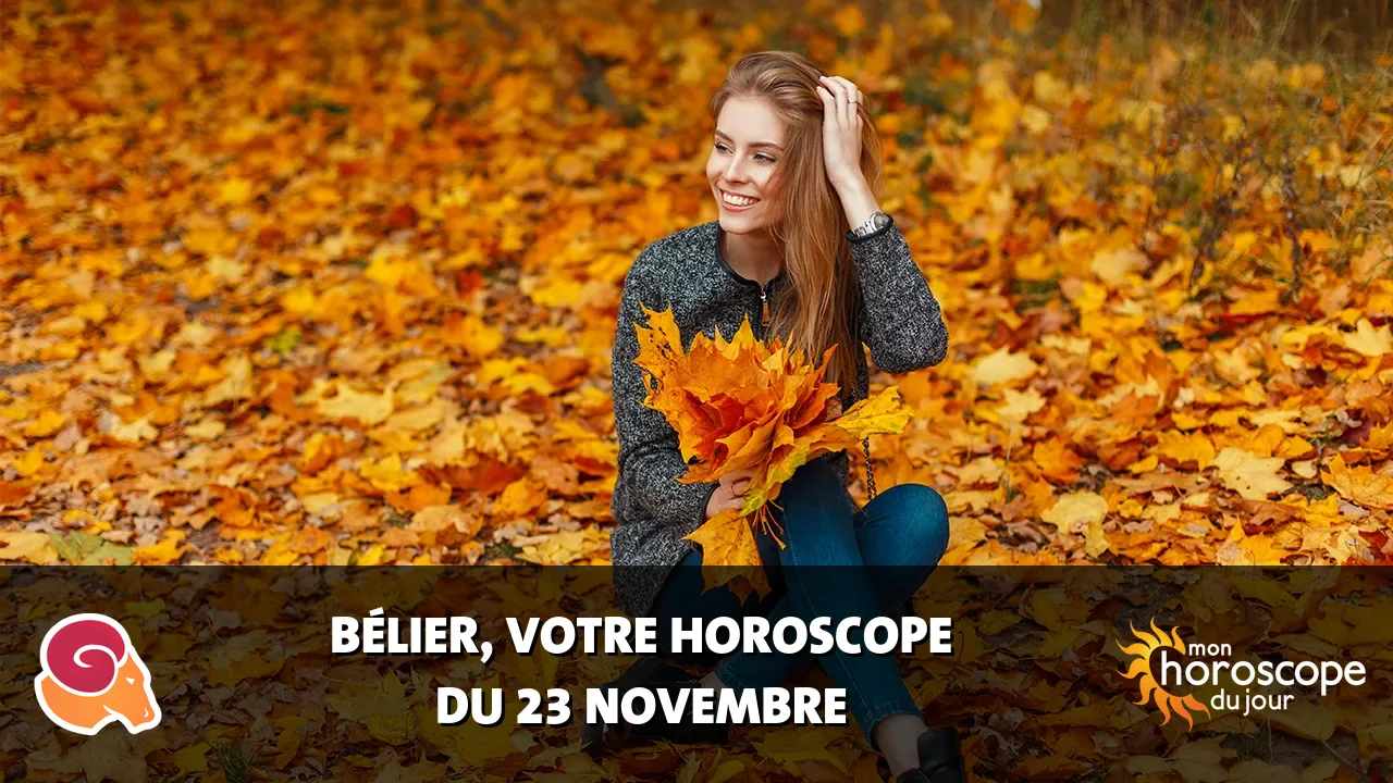 Horoscope du Bélier du jeudi 23 novembre 2023