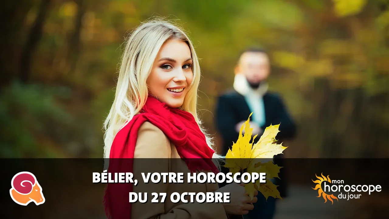 Horoscope du Bélier du dimanche 27 octobre 2024