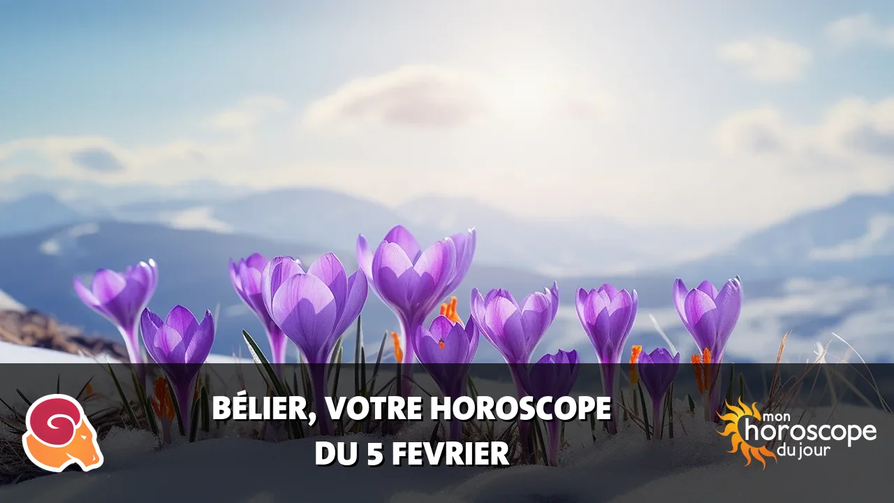 Horoscope du Bélier du lundi 5 fevrier 2024