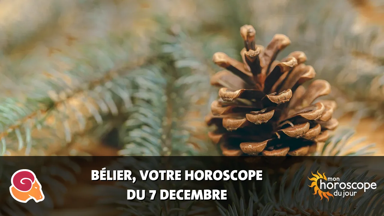 Horoscope du Bélier du samedi 7 decembre 2024