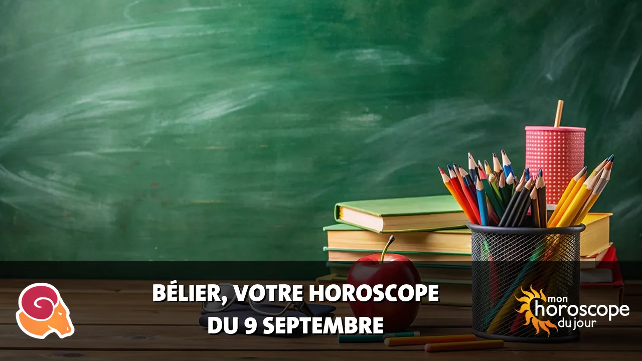 Horoscope du Bélier du mercredi 9 septembre 2026