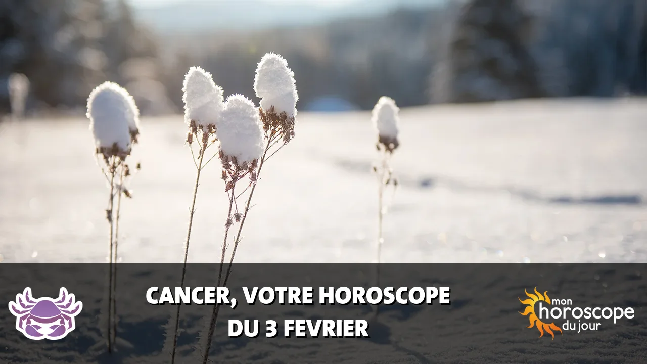 Horoscope du Cancer du samedi 3 fevrier 2024