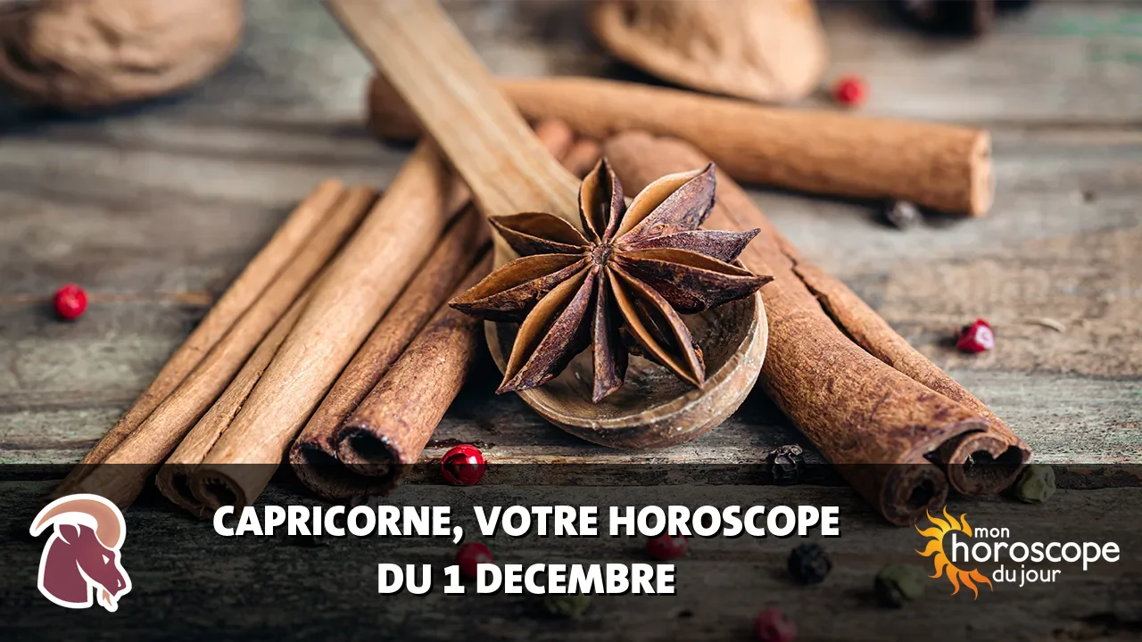 Horoscope du Capricorne du dimanche 1 decembre 2024