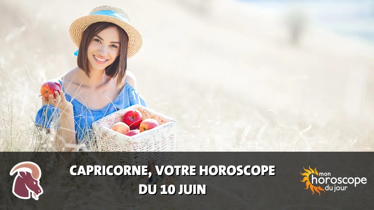 Horoscope du Capricorne du jeudi 11 juin 2026