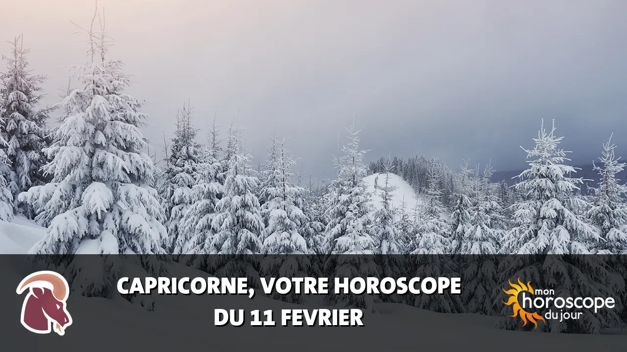 Horoscope du Capricorne du dimanche 11 fevrier 2024
