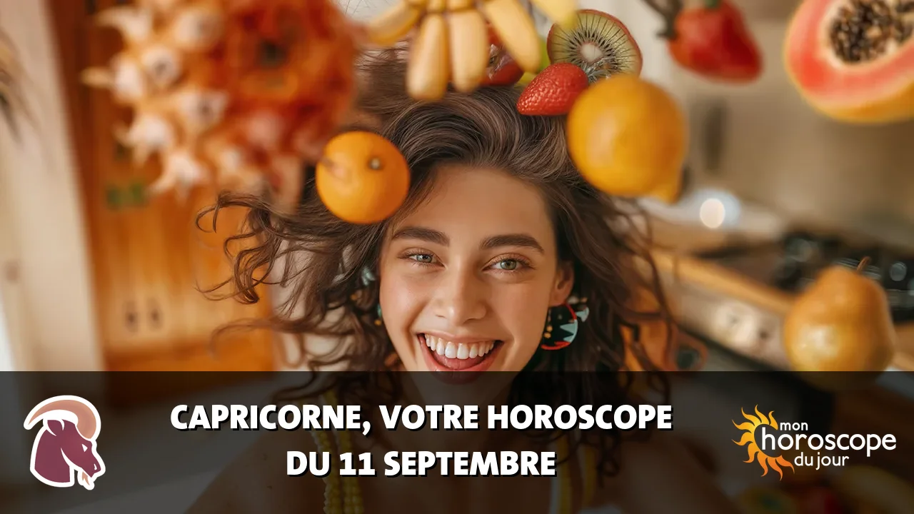 Horoscope du Capricorne du vendredi 11 septembre 2026