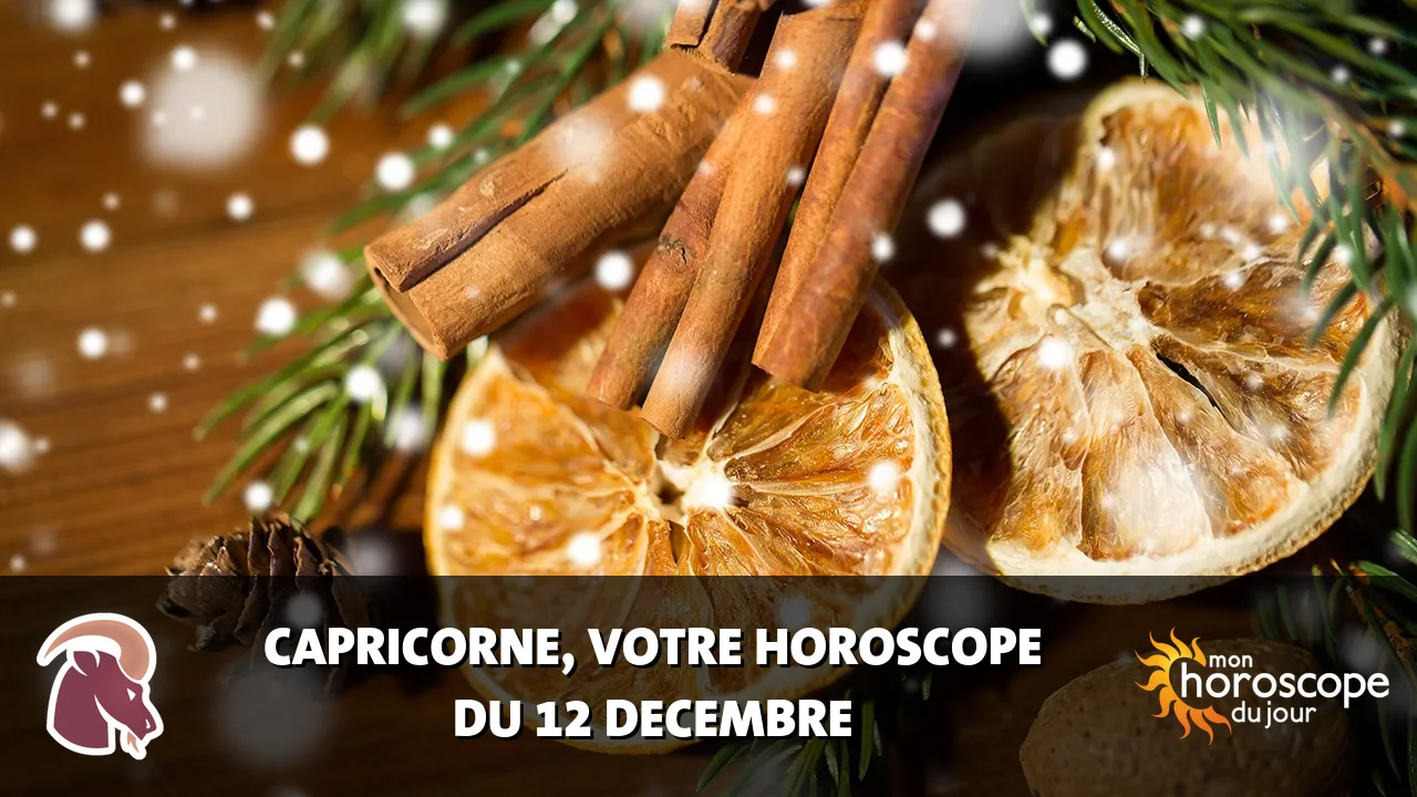 Horoscope du Capricorne du jeudi 12 decembre 2024