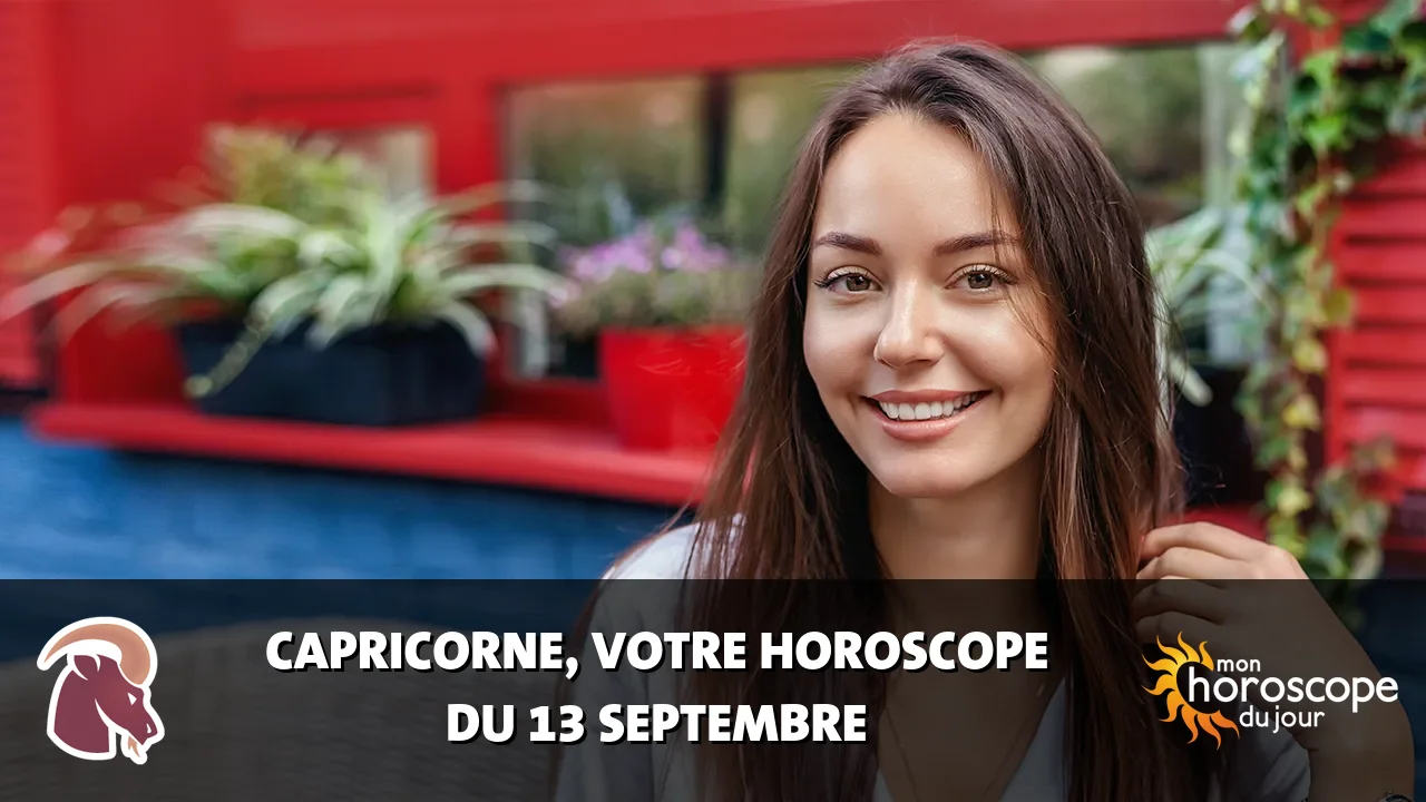 Horoscope du Capricorne du dimanche 13 septembre 2026
