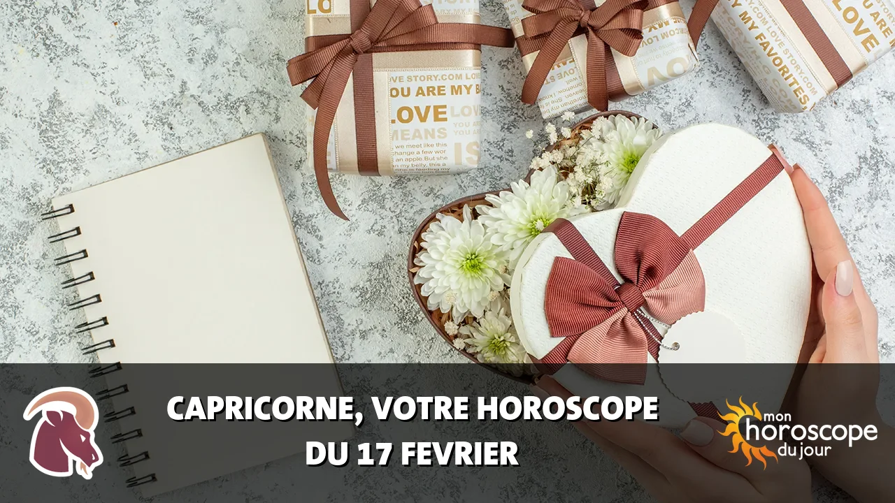 Horoscope du Capricorne du lundi 17 fevrier 2025