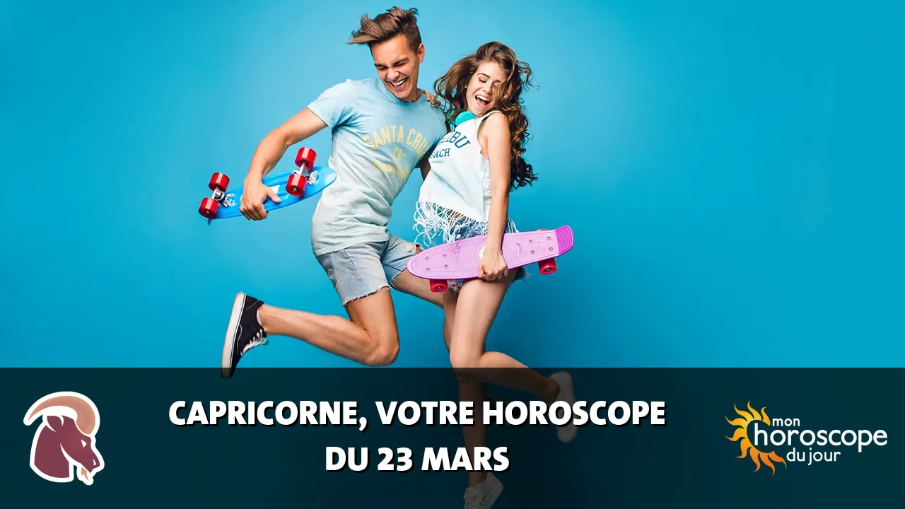 Horoscope du Capricorne du dimanche 23 mars 2025