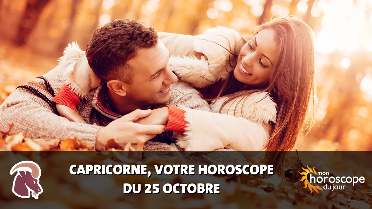 Horoscope du Capricorne du mercredi 25 octobre 2023