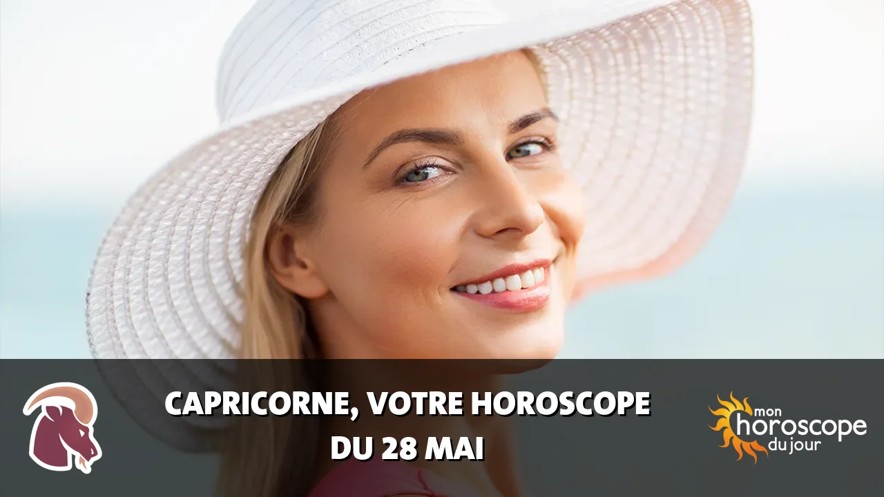Horoscope du Capricorne du vendredi 29 mai 2026