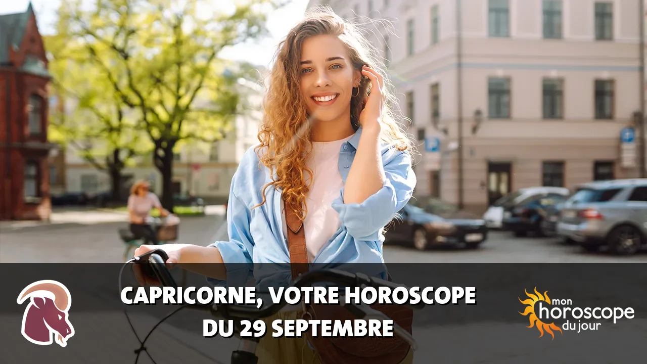 Horoscope du Capricorne du mardi 29 septembre 2026