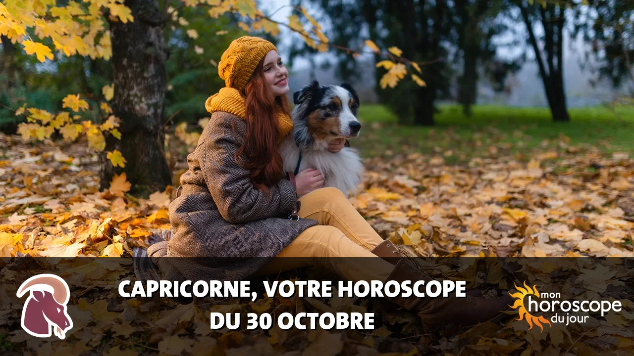 Horoscope du Capricorne du mercredi 30 octobre 2024