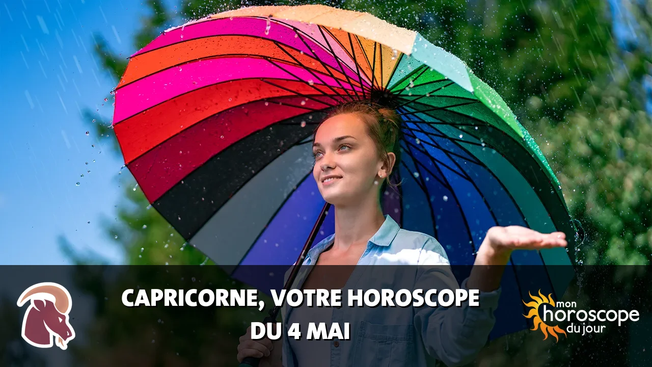 Horoscope du Capricorne du jeudi 4 mai 2023