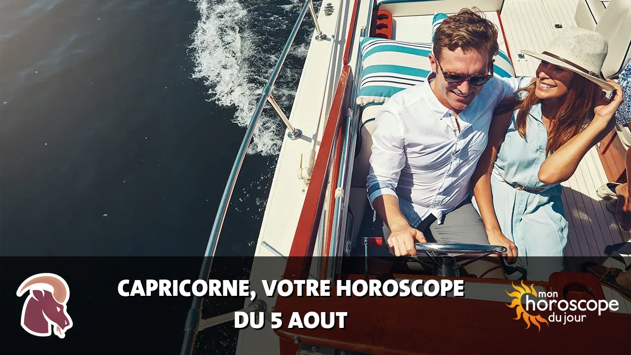 Horoscope du Capricorne du mercredi 5 aout 2026