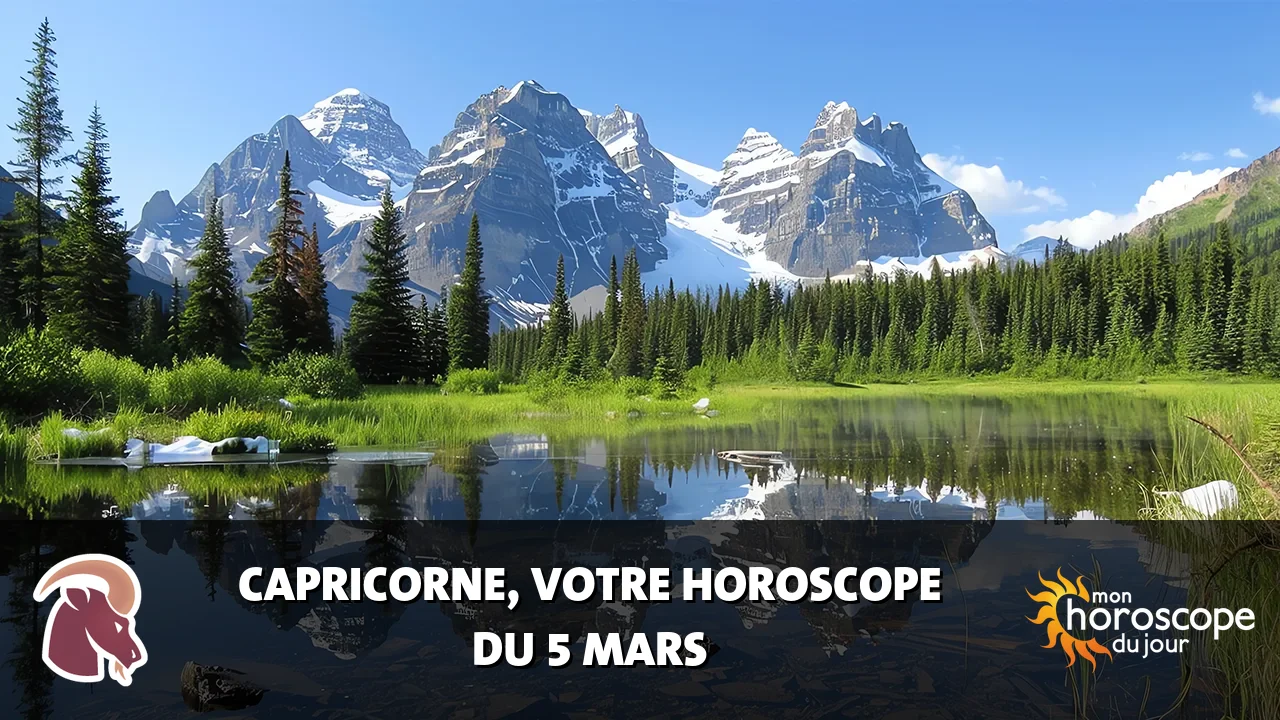 Horoscope du Capricorne du mardi 5 mars 2024