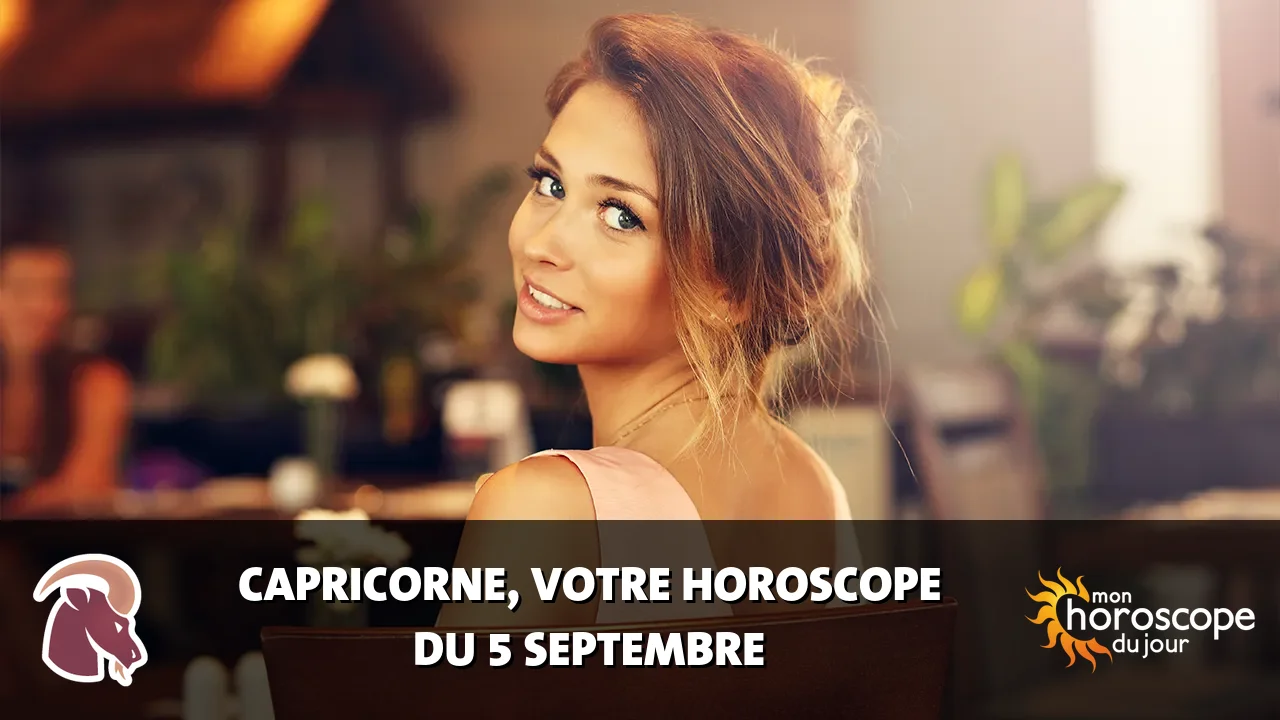 Horoscope du Capricorne du samedi 5 septembre 2026