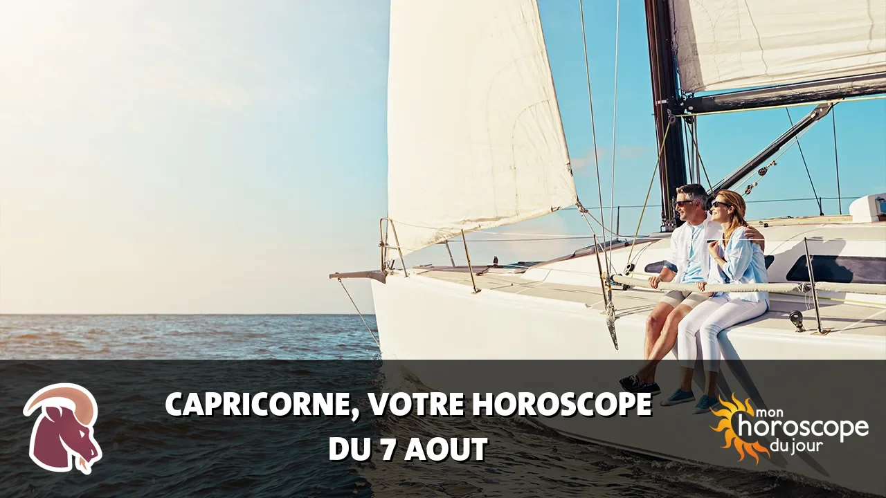 Horoscope du Capricorne du vendredi 7 aout 2026