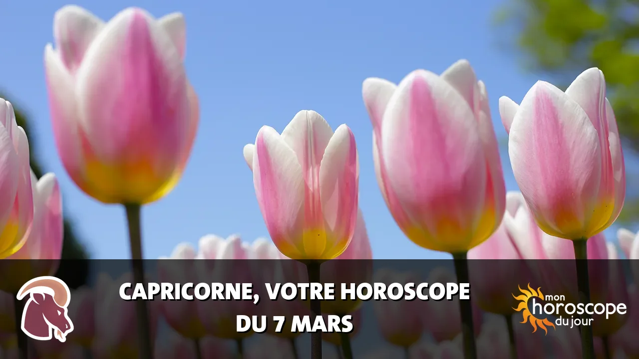 Horoscope du Capricorne du vendredi 7 mars 2025