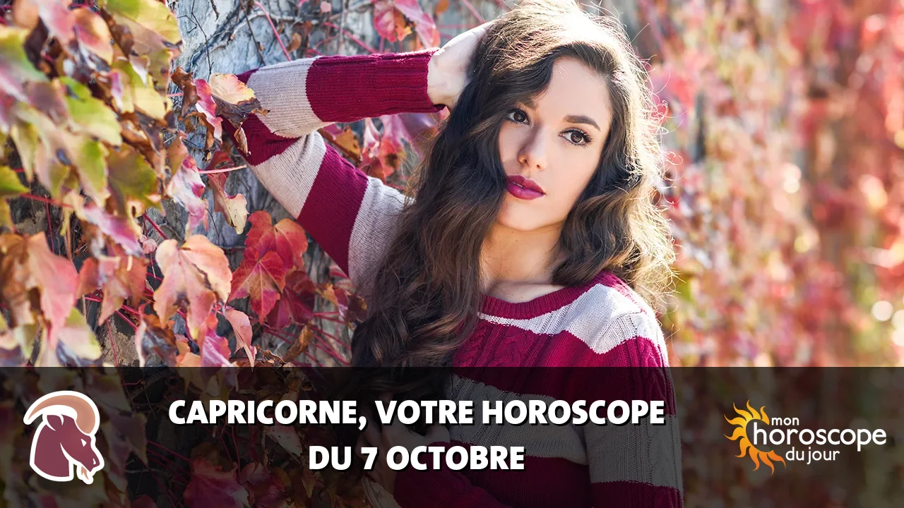 Horoscope du Capricorne du mardi 7 octobre 2025