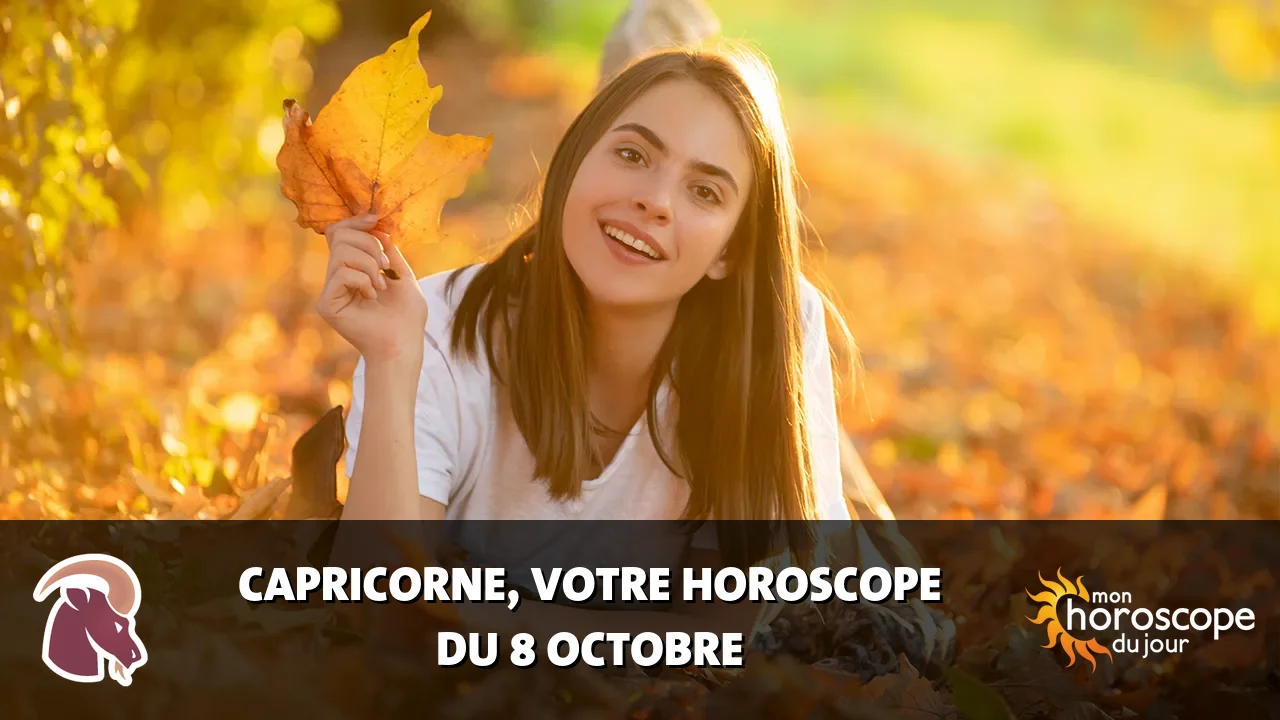 Horoscope du Capricorne du dimanche 8 octobre 2023