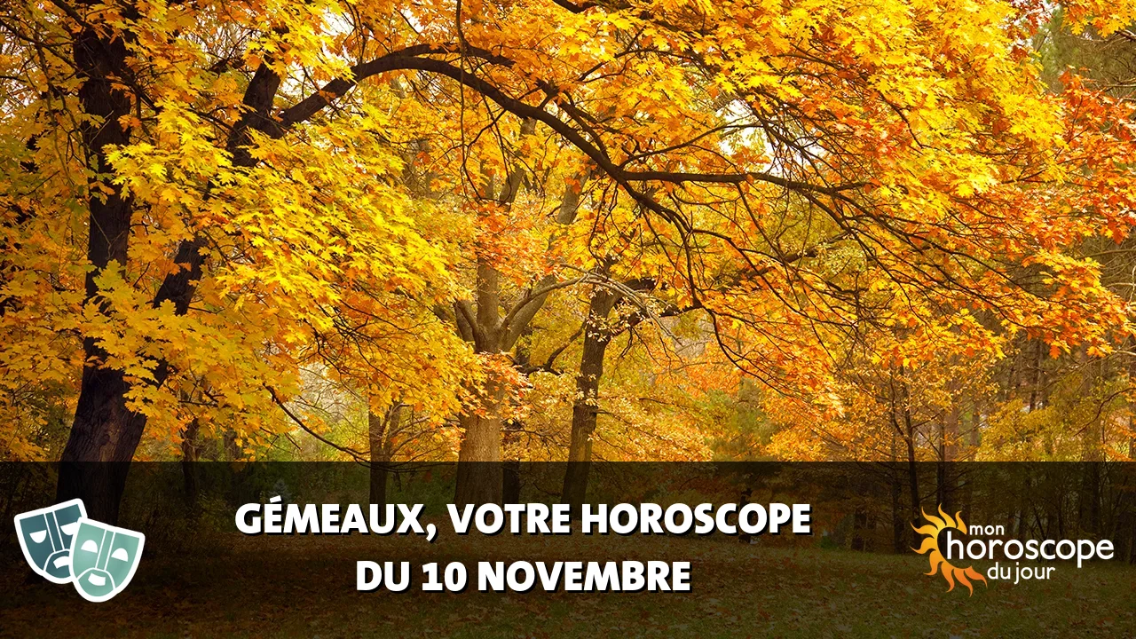 Horoscope du Gémeaux du dimanche 10 novembre 2024