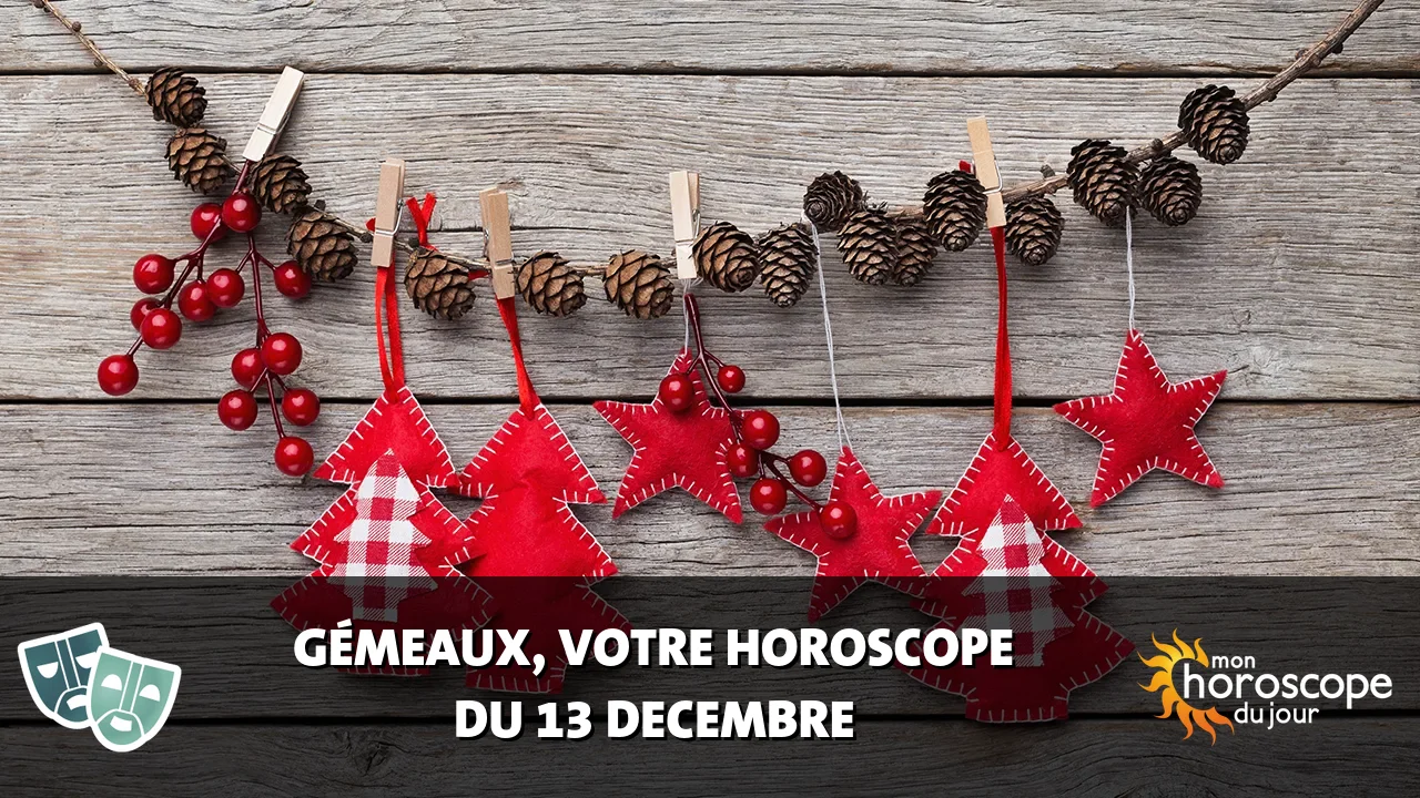 Horoscope du Gémeaux du vendredi 13 decembre 2024