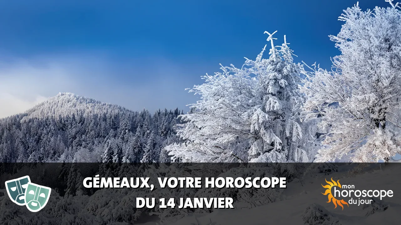Horoscope du Gémeaux du dimanche 14 janvier 2024