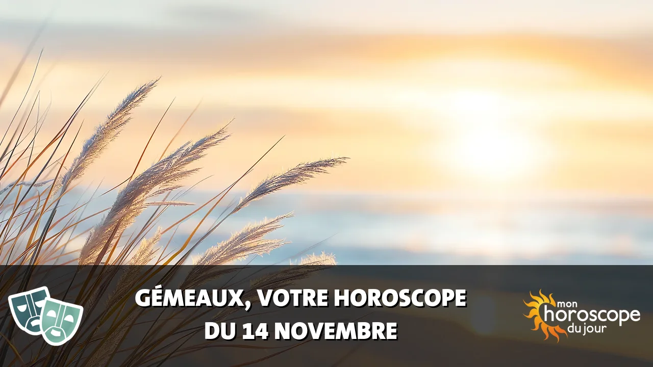 Horoscope du Gémeaux du mardi 14 novembre 2023