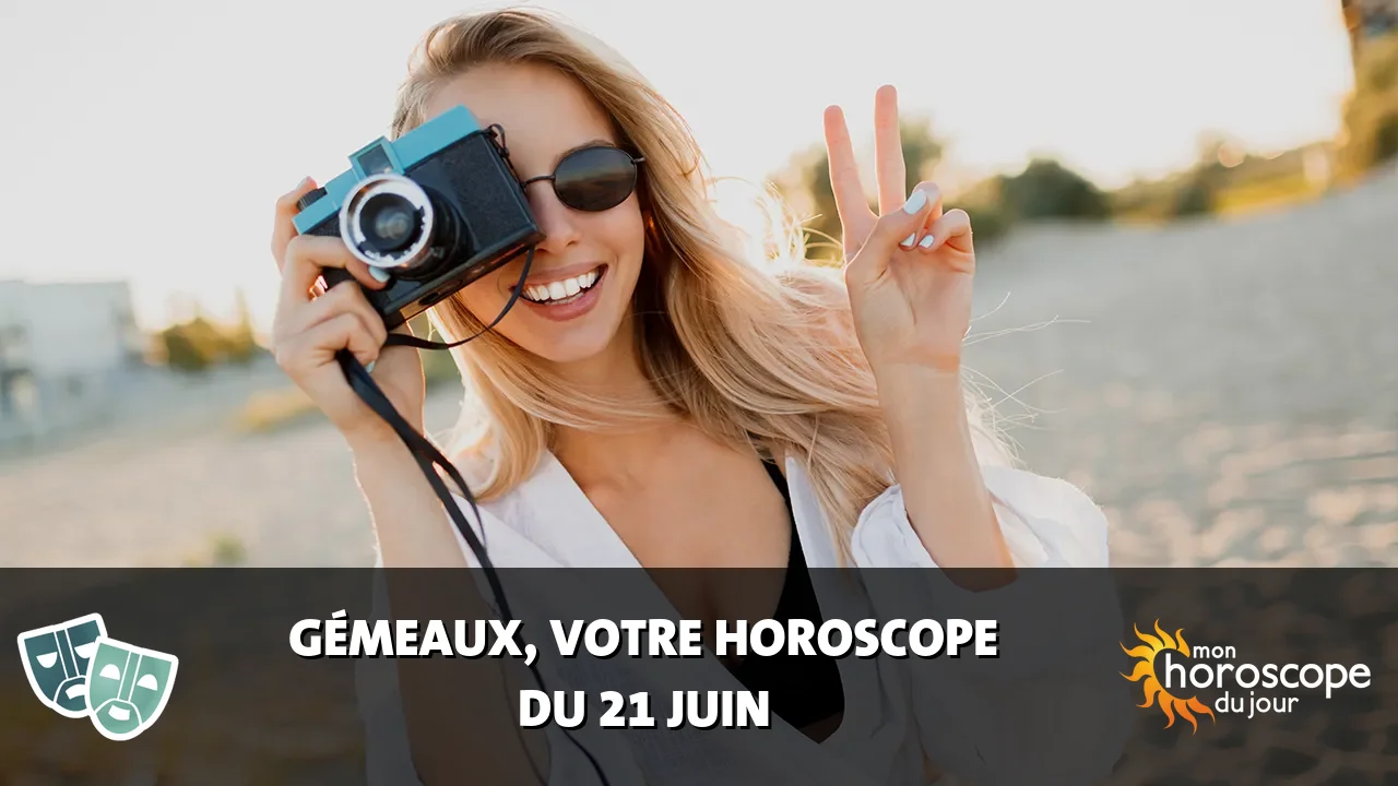 Horoscope du Gémeaux du dimanche 21 juin 2026