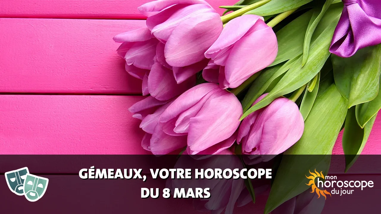 Horoscope du Gémeaux du dimanche 8 mars 2026