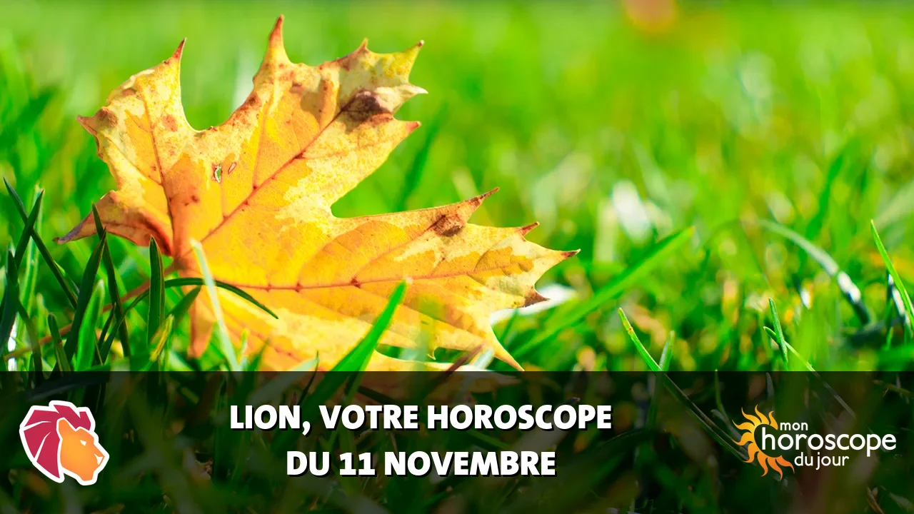 Horoscope du Lion du lundi 11 novembre 2024