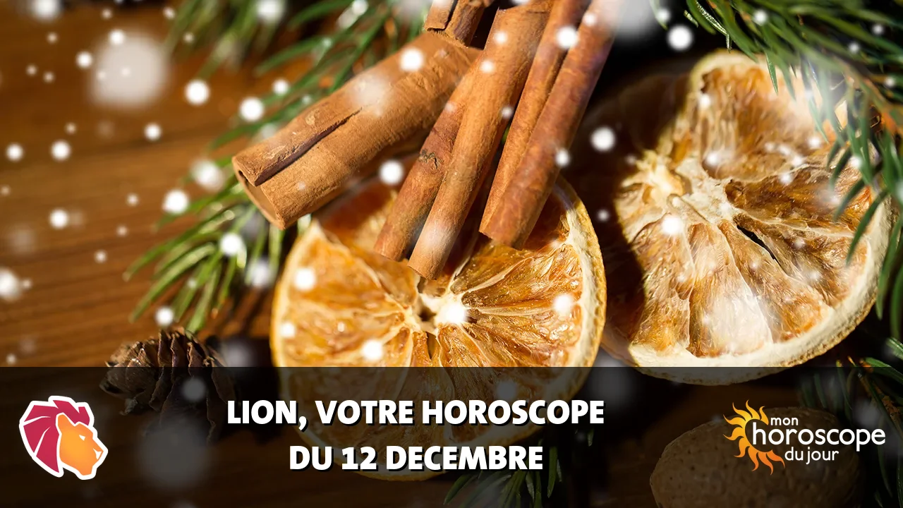 Horoscope du Lion du mardi 12 decembre 2023