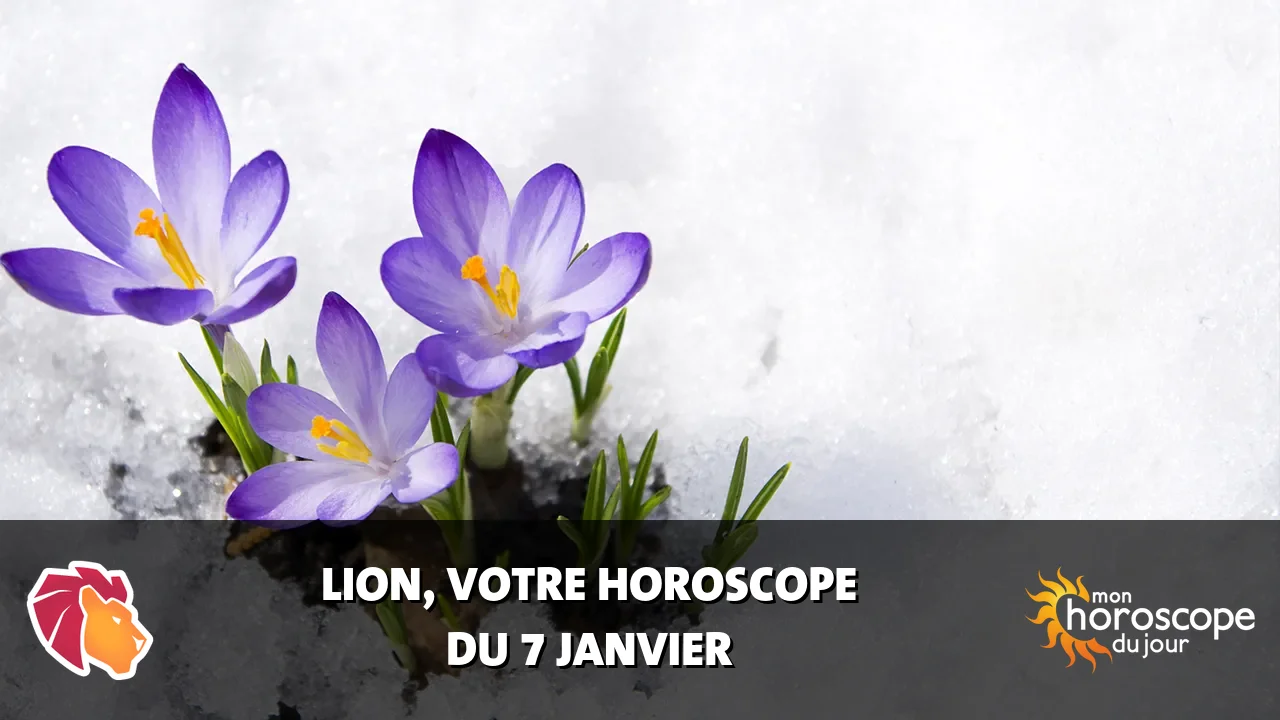 Horoscope du Lion du dimanche 7 janvier 2024