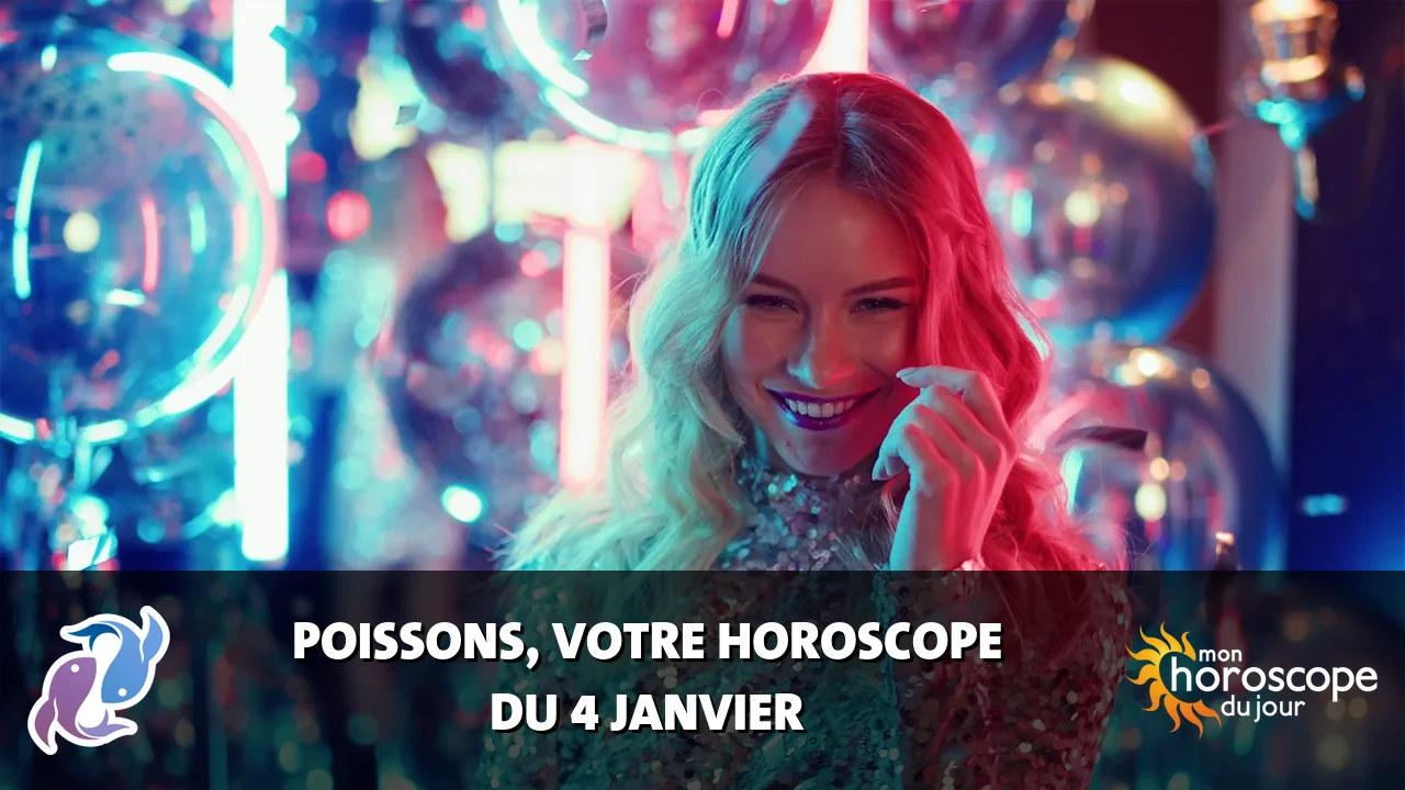 Horoscope du Poissons du jeudi 4 janvier 2024