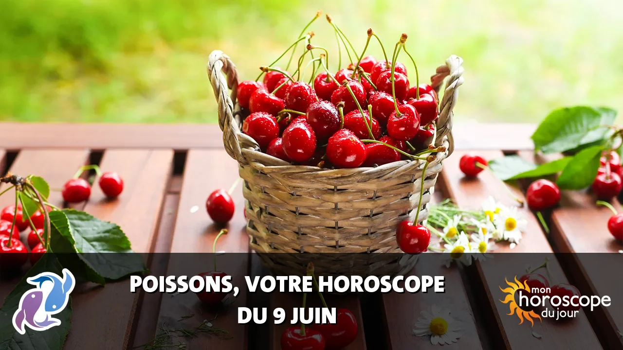 Horoscope du Poissons du mercredi 10 juin 2026
